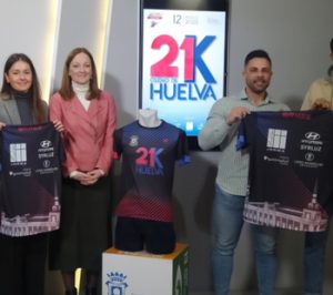 Presentación de la Camiseta oficial‘21 K Ciudad de Huelva’