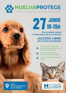 I Feria de adopción de mascotas ‘ #Huelva Protege ’